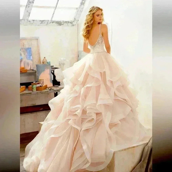 MORI LEE BY MADELINE GARDNER Style 8127Marilyn Wedding Dress SIZE 12